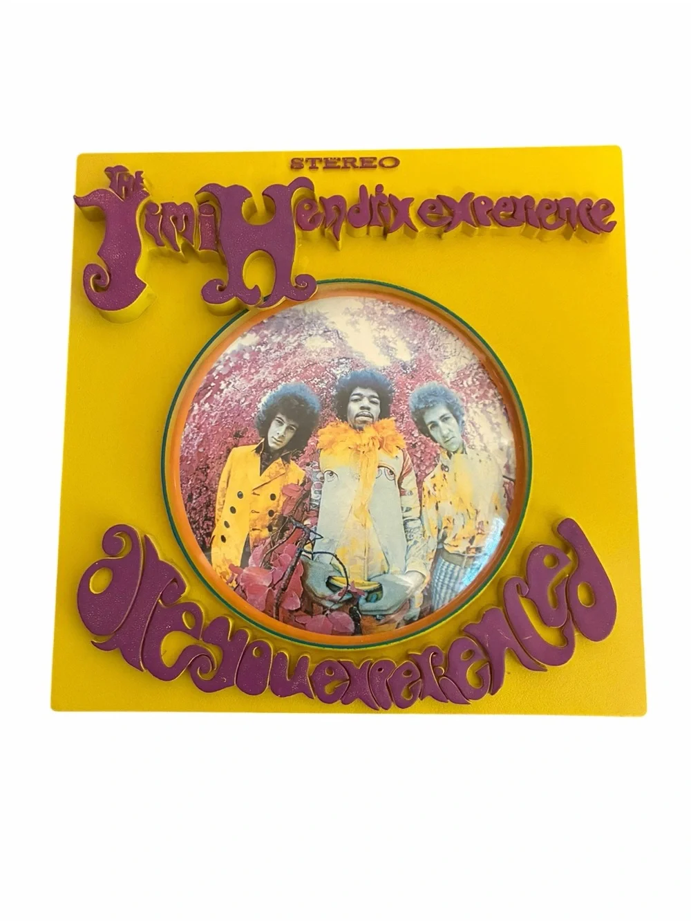 McFarlane Toys Jimi Hendrix Experience Are You Experienced 3D Album Cover Art
